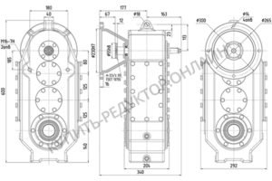 Габаритные и присоединительные размеры