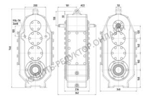 Габаритные и присоединительные размеры