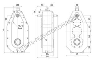 Габаритные и присоединительные размеры
