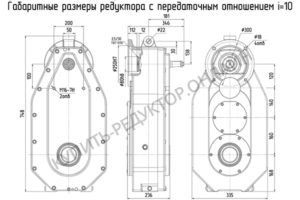 Габаритные и присоединительные размеры