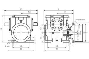 Габаритные и присоединительные размеры
