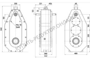 Габаритные и присоединительные размеры