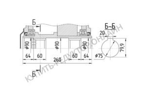 Присоединительные размеры концов выходных валов