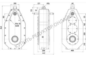 Габаритные и присоединительные размеры