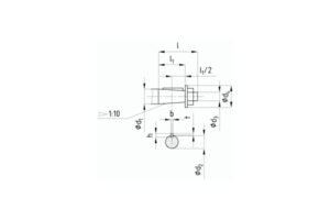 Присоединительные размеры концов выходных валов