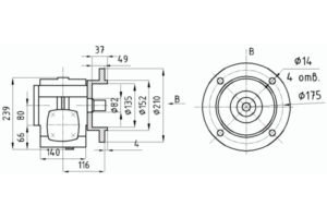 Габаритные и присоединительные размеры