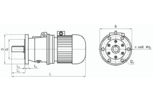 Габаритные и присоединительные размеры