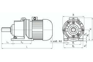 Габаритные и присоединительные размеры