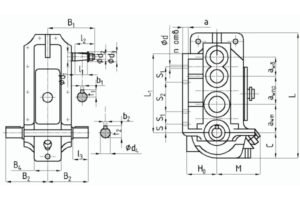 Габаритные и присоединительные размеры