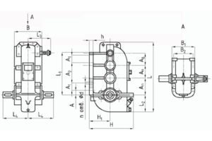 Габаритные и присоединительные размеры