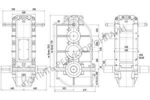 Габаритные и присоединительные размеры