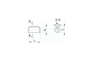 Присоединительные размеры концов выходных валов