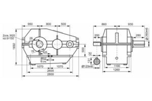 Габаритные и присоединительные размеры