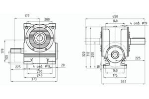 Габаритные и присоединительные размеры