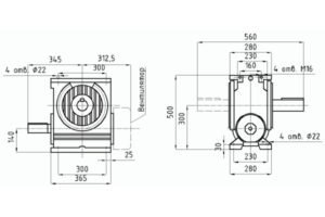 Габаритные и присоединительные размеры