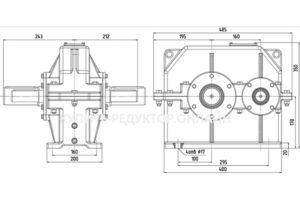 Габаритные и присоединительные размеры