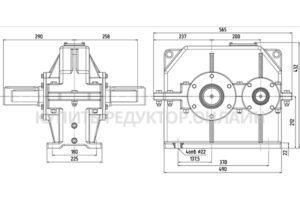 Габаритные и присоединительные размеры