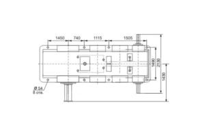 Габаритные и присоединительные размеры