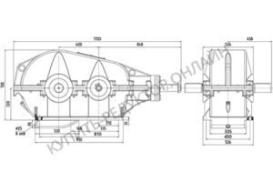 Габаритные и присоединительные размеры