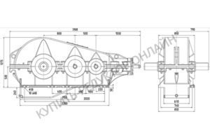 Габаритные и присоединительные размеры