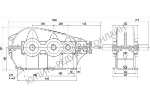 Габаритные и присоединительные размеры