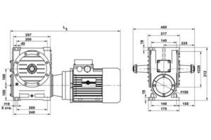 Габаритные и присоединительные размеры