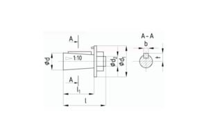 Присоединительные размеры концов выходных валов
