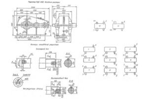 Габаритные и присоединительные размеры
