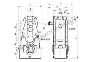 Габаритные и присоединительные размеры
