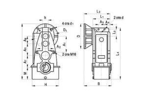 Габаритные и присоединительные размеры