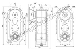 Габаритные и присоединительные размеры