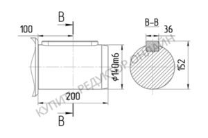 Присоединительные размеры концов выходных валов